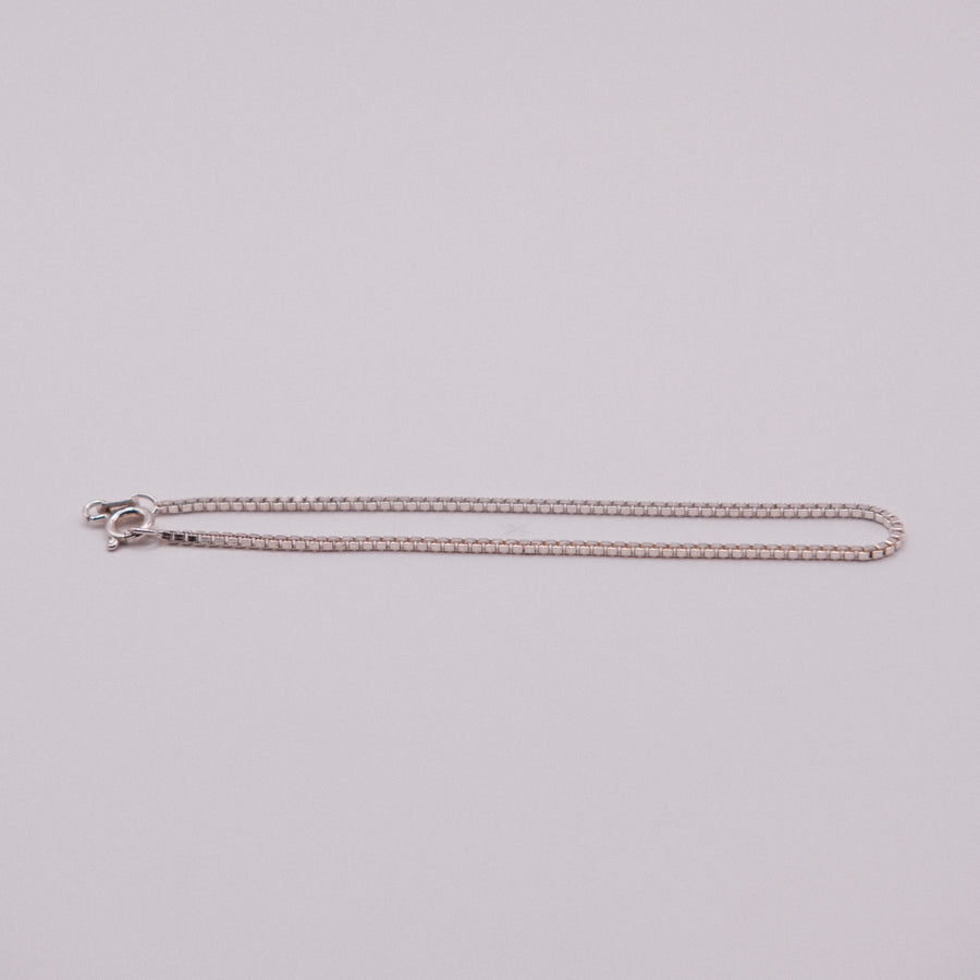 Box Bracelet — handmade .925 sterling silver bracelet