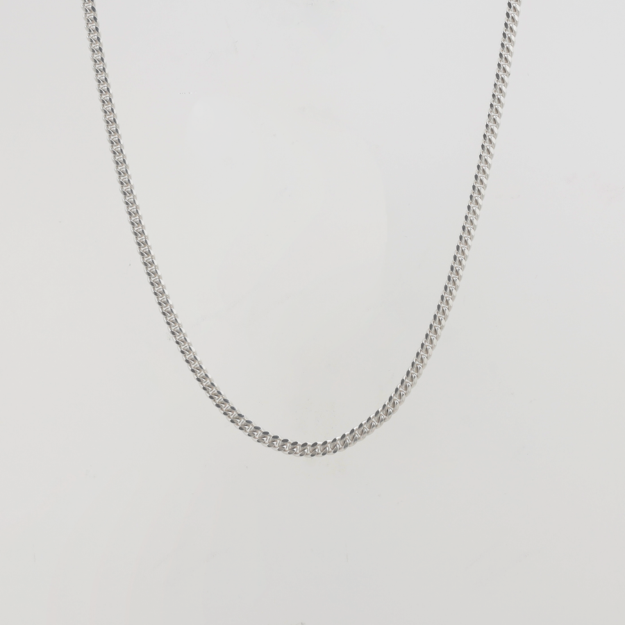 Cuban Chain — handmade .925 sterling silver chain